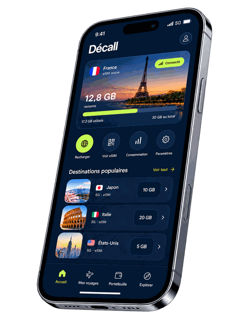 L'application Décall